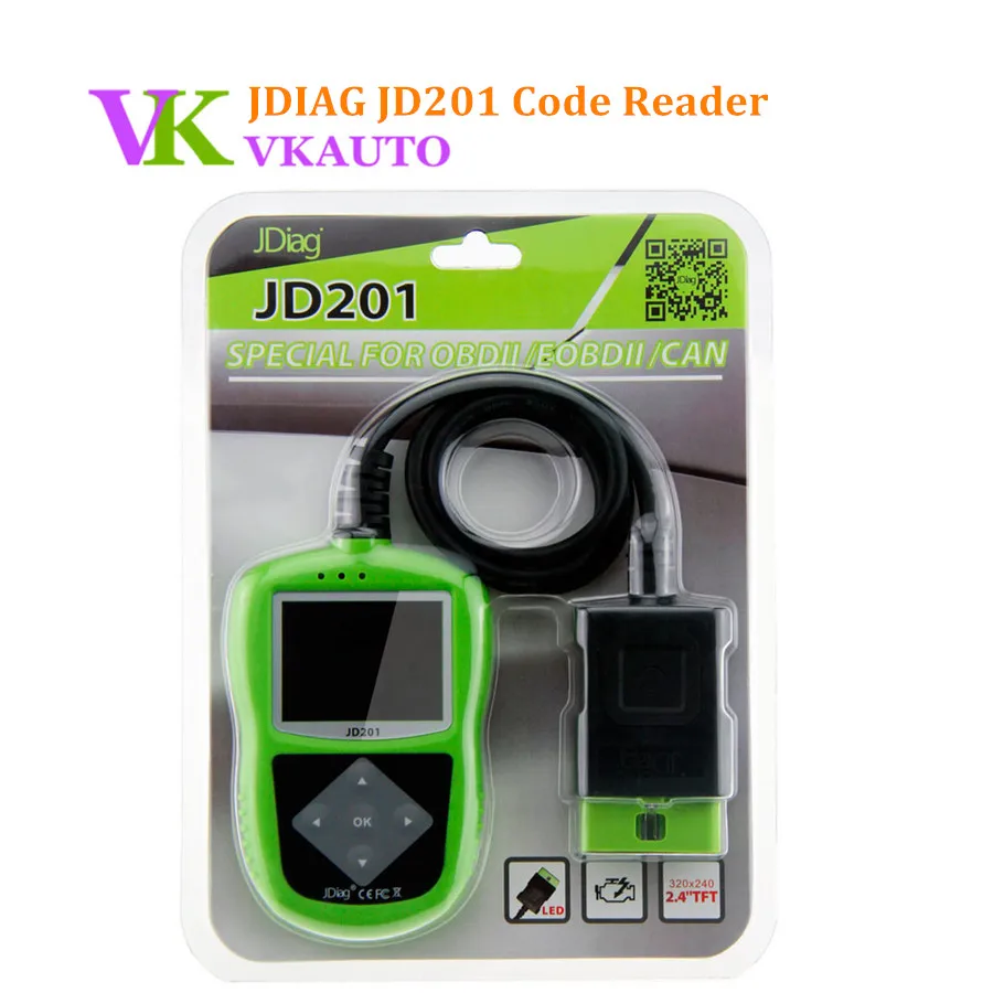 ##BUY JDiag JD201 Code Reader Read Live PCM Data and Retrieves Vehicle Information Same function As AL319 Scan Tool