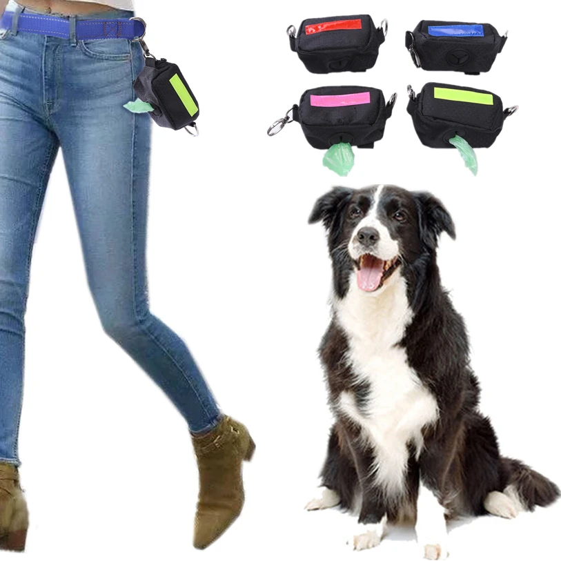 

Practical Waste Poop Bags For Pet Dog Cat Travel Pet Dispenser Waste Dog Puppy Pick-Up Bags Poop Bag Holder Hook Pouch #F#40DC14