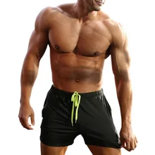 Летние мужские плавки плавательные шорты купальные костюмы с карманами мужские плавки Пляжные штаны Фитнес шорты Прямая