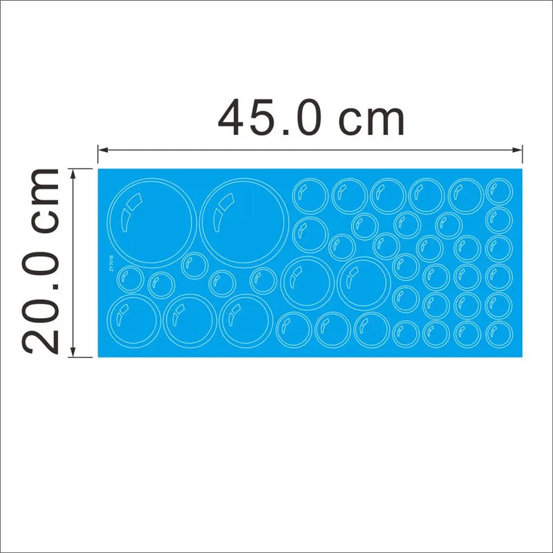 Креативные пузыри настенные художественные наклейки для окна ванной комнаты, для душевой плитки, декоративные наклейки для детей, автомобильные Стикеры, водонепроницаемые и съемные настенные наклейки 701