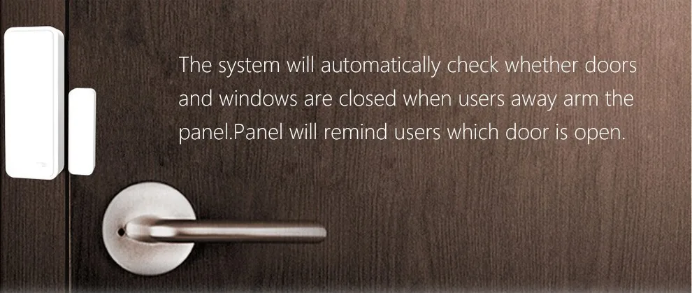 security system keypad 1/3/6pcs Wireless 433MHz Two-way Magnetic Door Sensor Door Window Open / Close Detector for Home Security Alarm Systems zigbee siren alarm