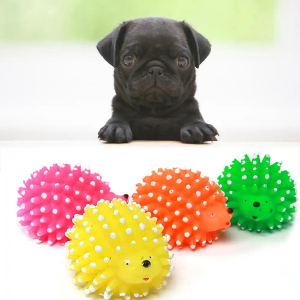 hedgehog ball dog toy