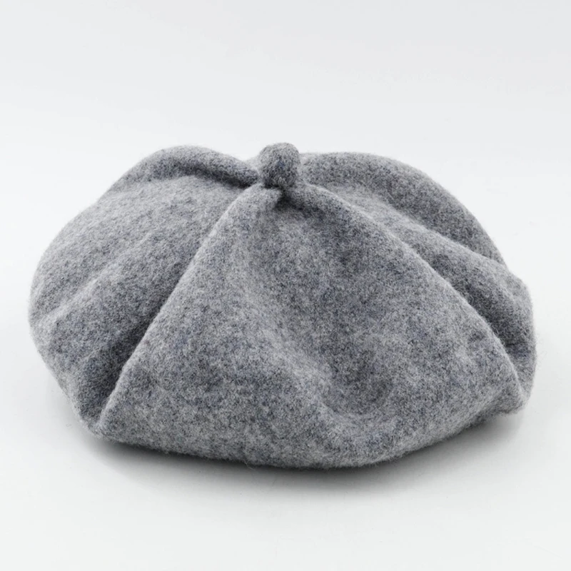 Buy Womens French Wool Berets Hat Beret Female Winter