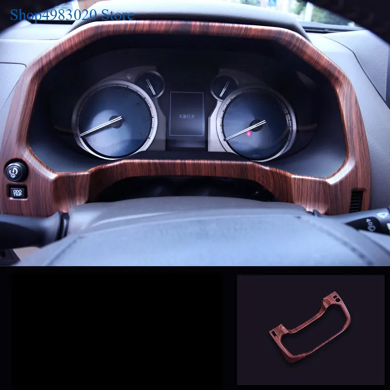 

Walnut interior decoration interior modification special instrument box for Toyota Land Cruiser Prado 150 FJ150 2018 Accessories