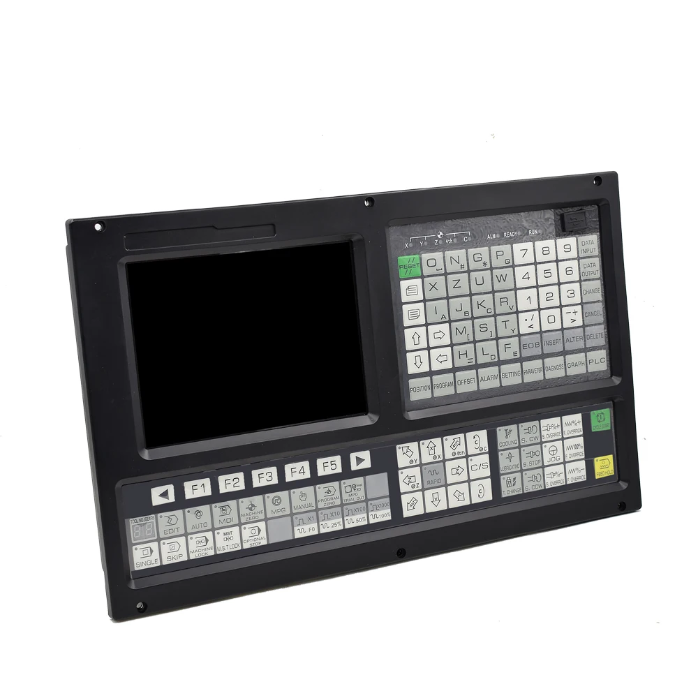 GH-1000TC Поддержка УВД+ PLC 32 бита фабрики питания встроенный 2 оси домашний токарный станок с ЧПУ контроллер
