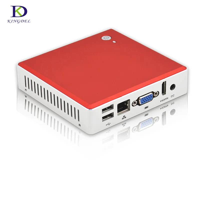 Kingde Intel мини ПК Windows10 Ubuntu Z8350 четырехъядерный 2G 4 Гб ОЗУ HDMI бизнес бытовой компьютер