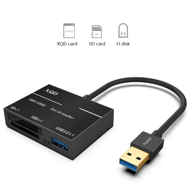 XQD SD Card Reader до 500 МБ/с. высокое Скорость XQD2.0 USB3.0 концентратора Камера Adapter Kit