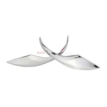 Chrome Car Rearview Mirror Decoration Trim 2pcs for Toyota Corolla For Toyota Corolla 14-17 Not for North American Model !!