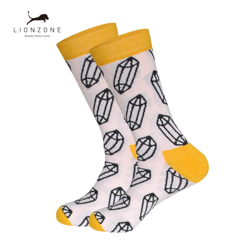 Men&Women Happy Socks Funny with Cartoon Animal Bomb Design Wedding Gift Combed Cotton Breathable Dress Neutral Socks Eur36-43