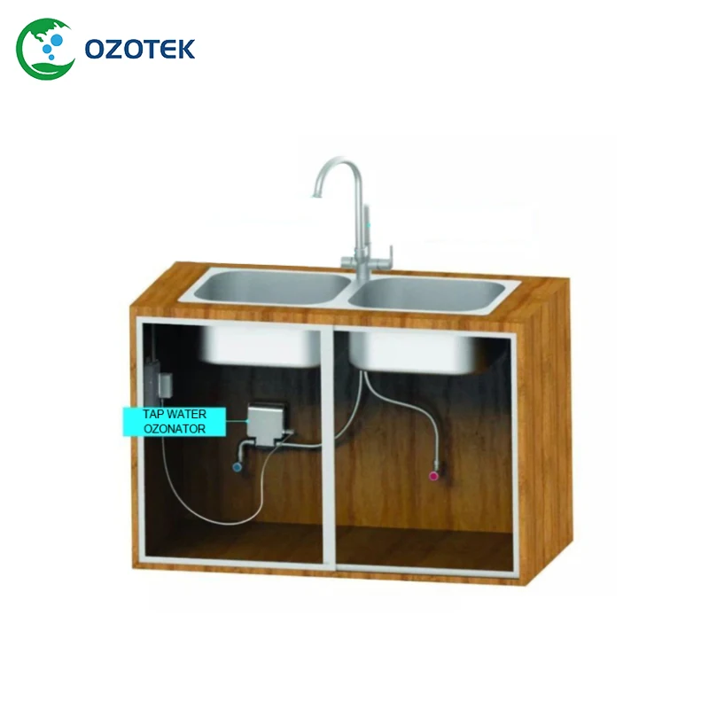 Новый OZOTEK смеситель генератора озона TWO003 12VDC используется на бытовые фруктов и