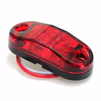 

Car Vehicles 12V Mount Rear Indicator License Side Marker Light Parking Clearance Surface 2.5" 2 Diode Brand New