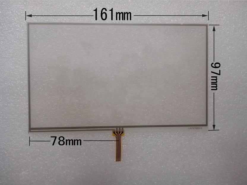  KR070PD0T REV:A New 7 inche LCD screen with touch screen 40 pin for car dvd gps 165MM*100MM*3MM
