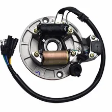 2 катушки Магнето статора плиты Грязь велосипед ямы 70CC 110CC 125CC SSR Coolster Запчасти