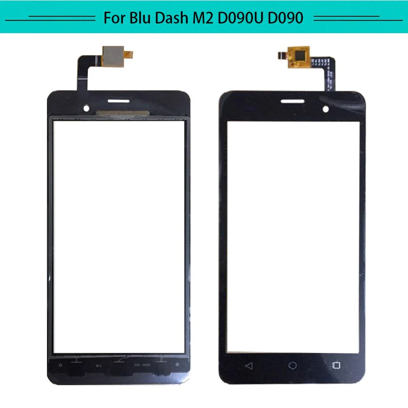 

Tested 5pcs/lot For BLU Dash M2 D090U D090L Touch Screen Glass Digitizer Touch Panel Free Shipping