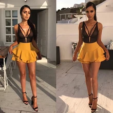 Новинка, женские шорты для бега, бега, танцев, Спортивная юбка, Feminino, юбка-брюки, плиссированная юбка для тенниса для девочек