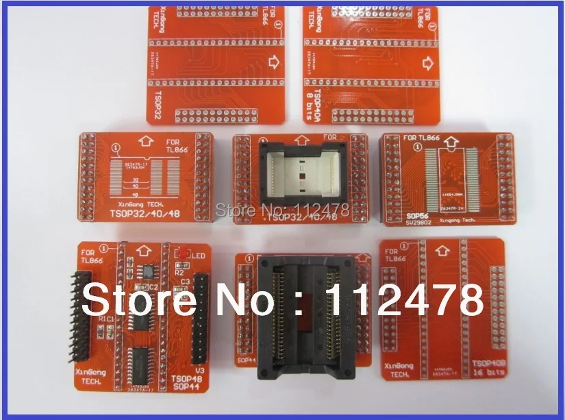 Free shipping!!!Programmer adapter Socket for TL866CS and TL866A TSOP/32/40/48 TSOP40A/TSOP48 to SOP44/OP56/TSOP32/TSOP40B/SOP44 Free shipping!!!Programmer adapter Socket for TL866CS and TL866A TSOP/32/40/48 TSOP40A/TSOP48 to SOP44/OP56/TSOP32/TSOP40B/SOP44