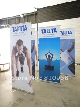 

200X80cm pull up banner (with print your graphic) Custom printing pull up banner