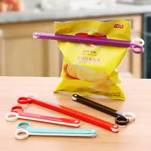 В форме ножниц для хранения еды и закусок, герметичные зажимы для хранения домашней еды, предотвращающие потерю влаги, помощник для хранения S/L