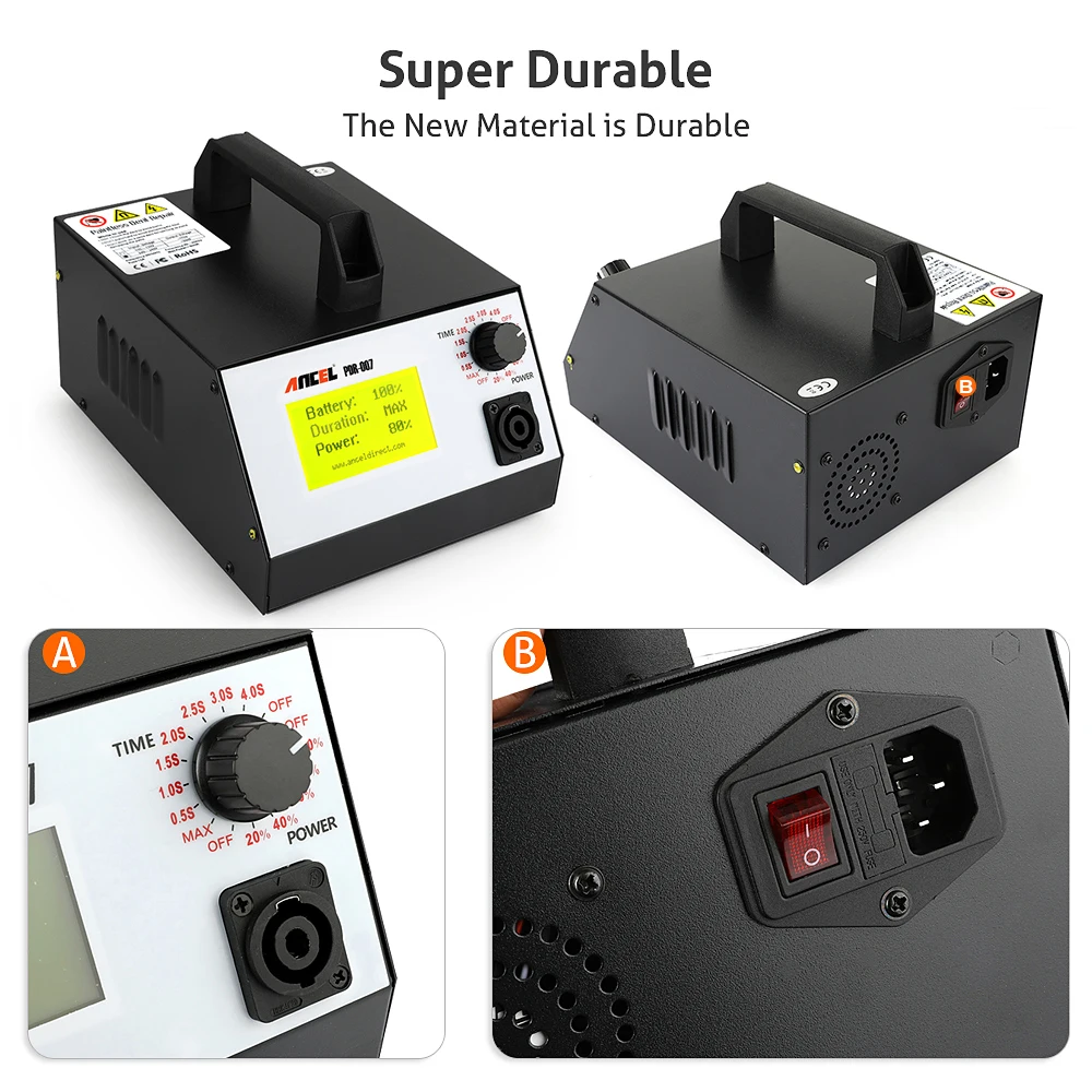 Ancel PDR007 Auto Car Body Repair tool Kits Dent Removal Kits Sheet Metal Repair Tools Repair HOTBOX Paint Dent Repair Tools 