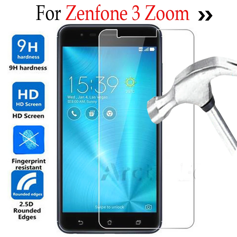 Защитная пленка для ASUS Zenfone 3 Zoom ZE553KL LTE Z01HDA из закаленного стекла на ZE553K | Мобильные