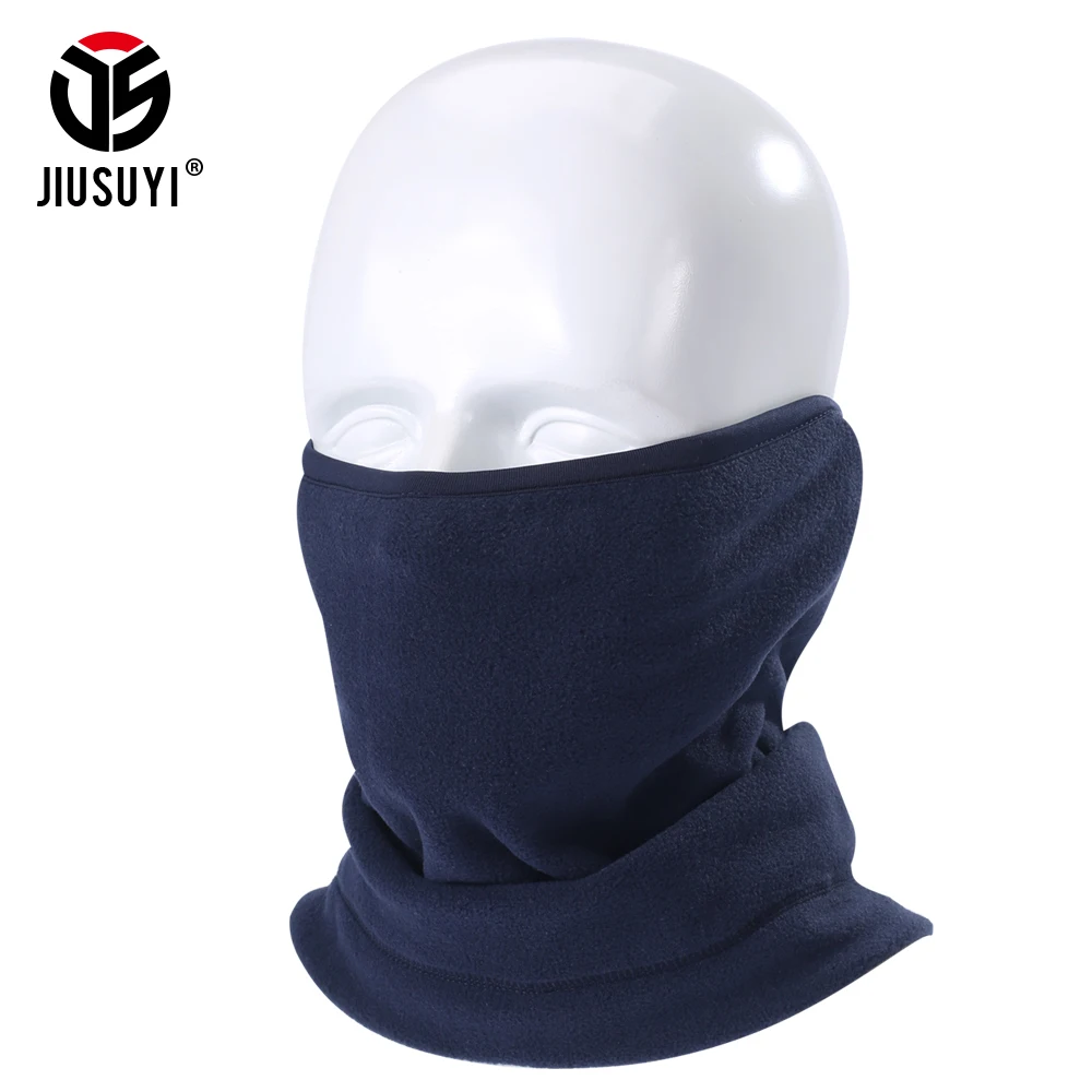 

Winter Fleece Neck Gaiter Half Face Mask Ear Cover Neck Tube Scarf Snood Head Shield Helmet Liner Bandana Headband Women Men