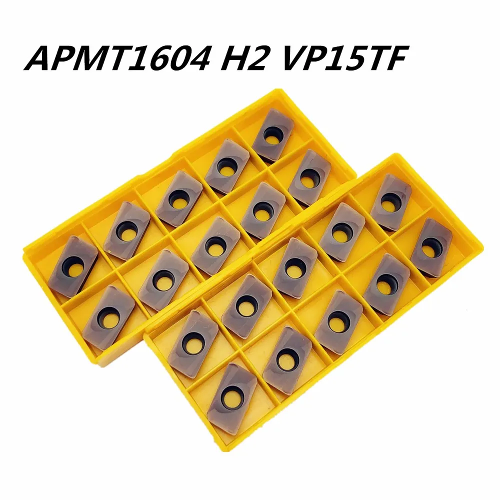 

50PCS Lathe tool APMT1604PDER H2 VP15TF high quality carbide insert lathe tool CNC milling cutter milling machine lathe tool