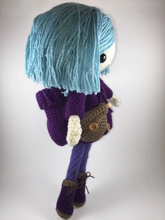 Emilia-amigurumi Boneca Crochê 4 Emilia-amigurumi boneca crochê