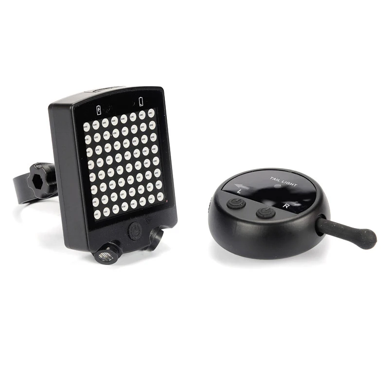 

LED USB Remote Turn Signal Tail Light Wireless For Bicycle Riding Bike lights Rear laser Induction Cycling Accessories