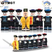 TMGT 70 шт./lotCustom Made WM1014 Ching-Ying Lam Zombies Hunter Zombie с улыбающимся лицом строительные блоки детские подарки