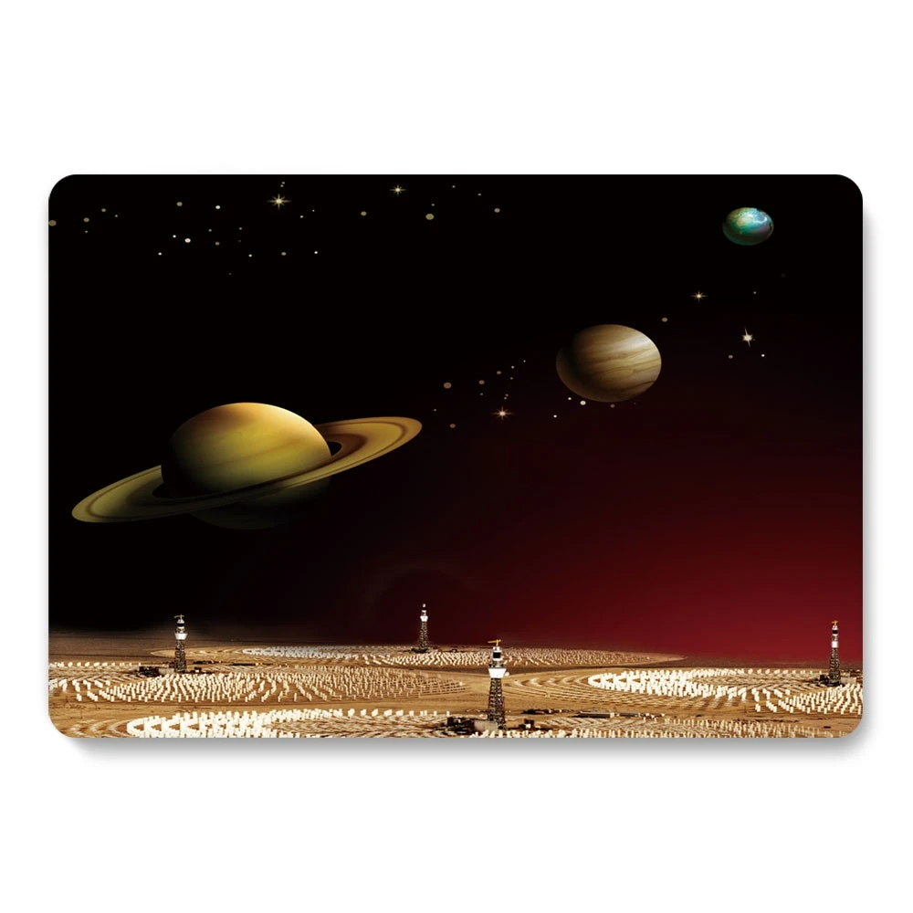 Для Macbook Pro 15 дюймов A1398 A1990 A1707 A1286 чехол космос прозрачная крышка для Mac book Air 11 12 13 4