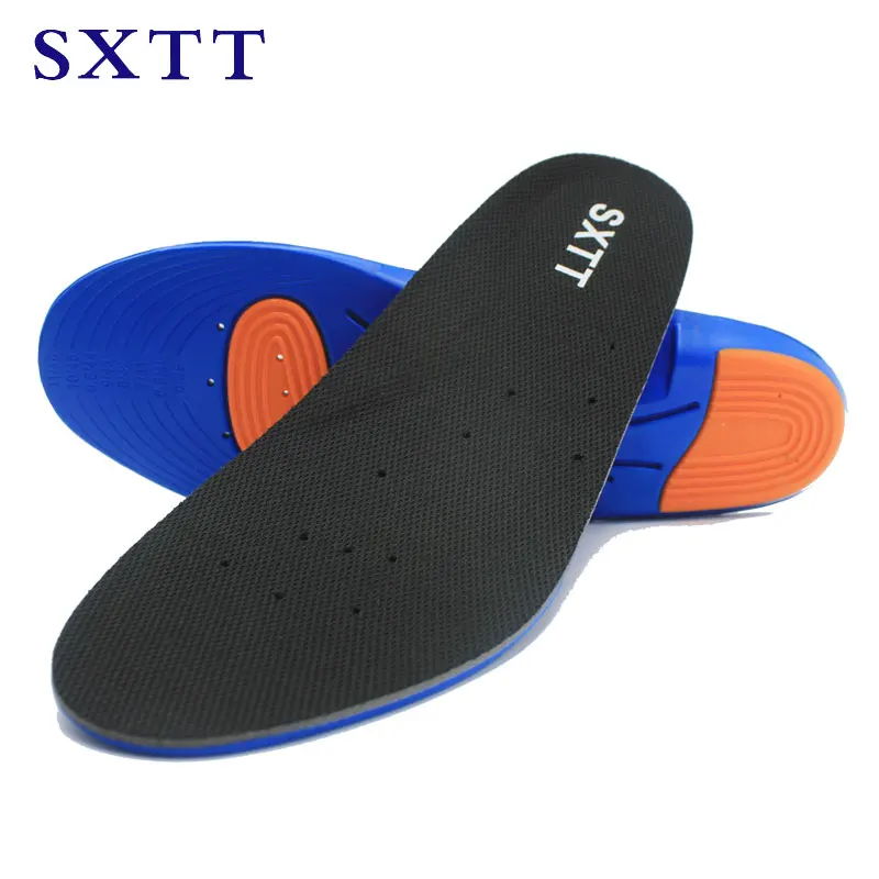 SXTT High Quality PU Silicone Gel Sports insoles Running Massage Pain
