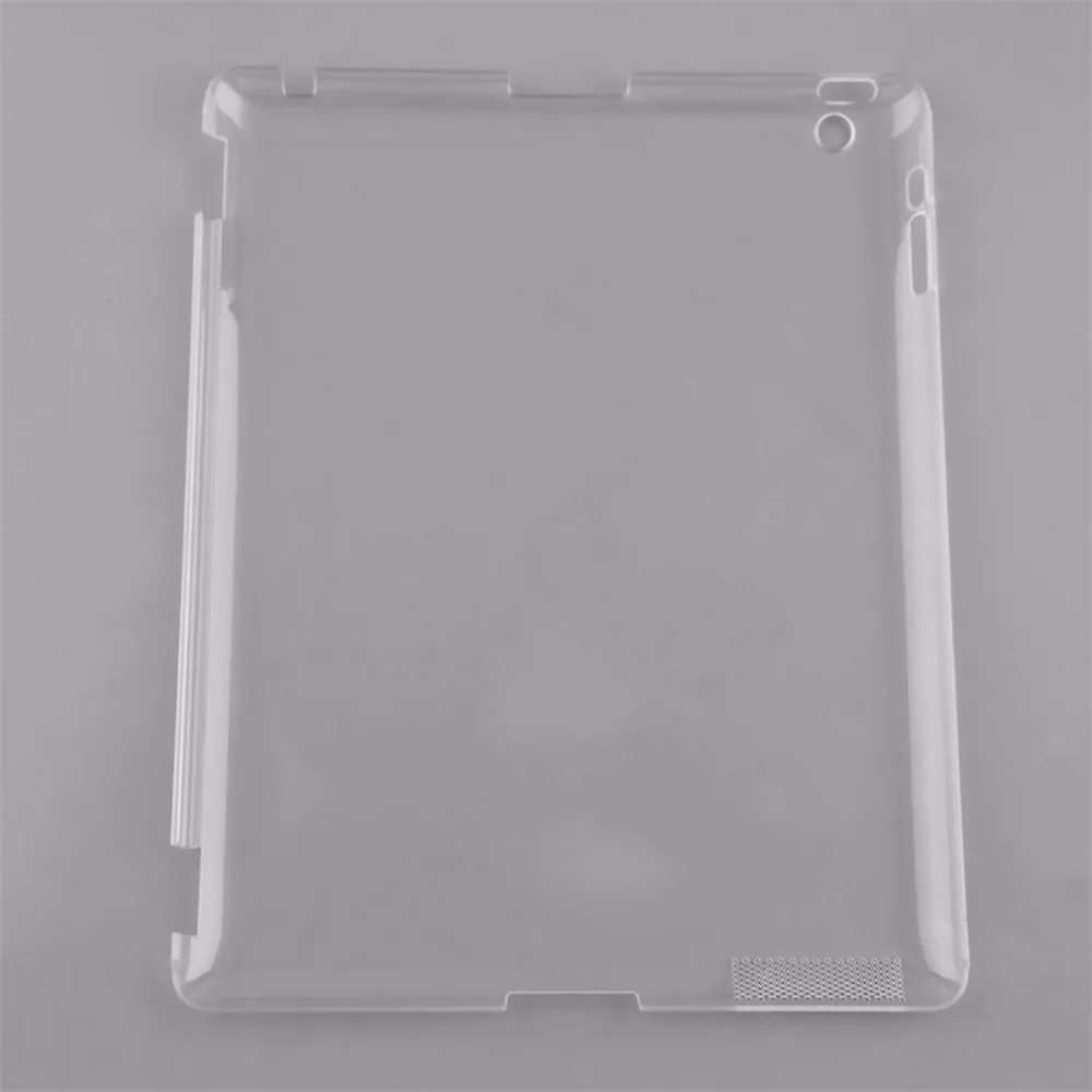 

1Pcs For iPad 2 3 4 Stylish Clear Transparent PC Hard Back Protective Case Cover Promotion Drop Shipping