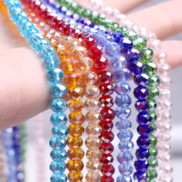 Swarovski Crystal Beads Jewelry Making  Glass Beads Faceted Crystals  Jewelry - 8mm - Aliexpress