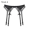 2022 Lace Black Sexy Stockings With Garters For Women Temptation Ultrathin Female Silk Suspender Belt Wedding Garters Belts ► Photo 2/6
