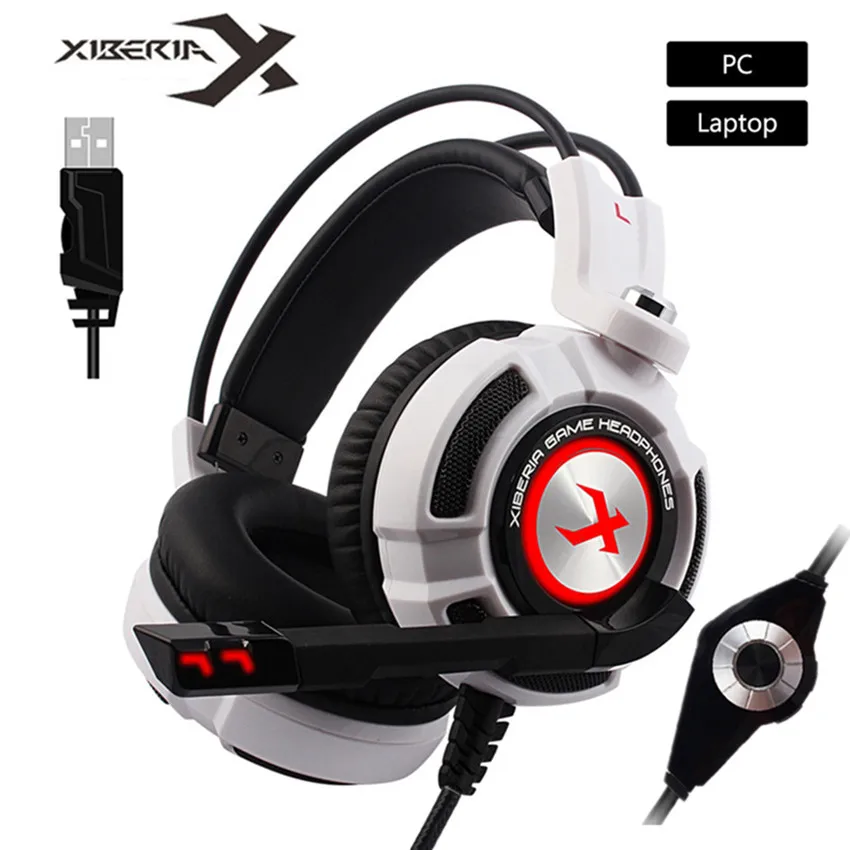 Игровые наушники XIBERIA K3/K5/K9/K10 USB виртуальный 7 1 объемный звук стерео басовая