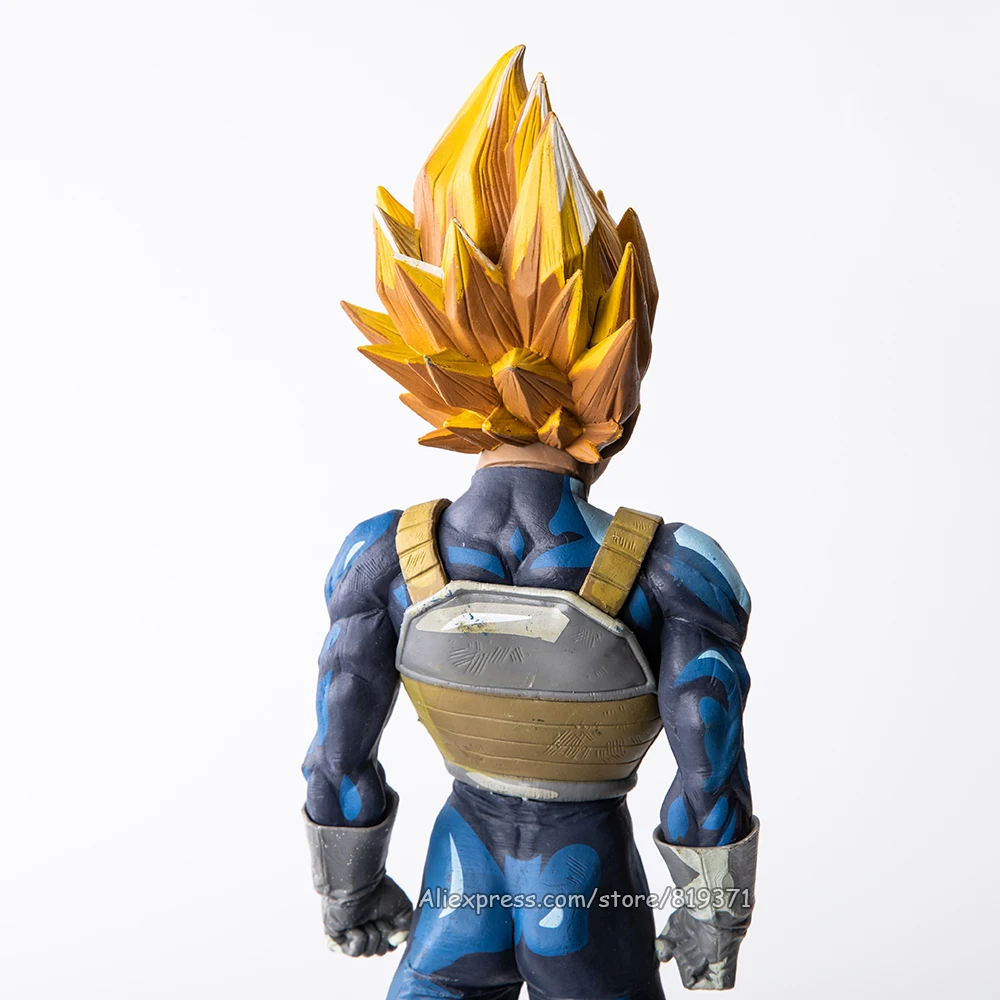 Фигурка Dragon Ball Z фигурку Super Saiyan vegeta аниме 2D Краски Цвет Figuras коллекционные игрушки подарок большой Размеры 1" 32 см