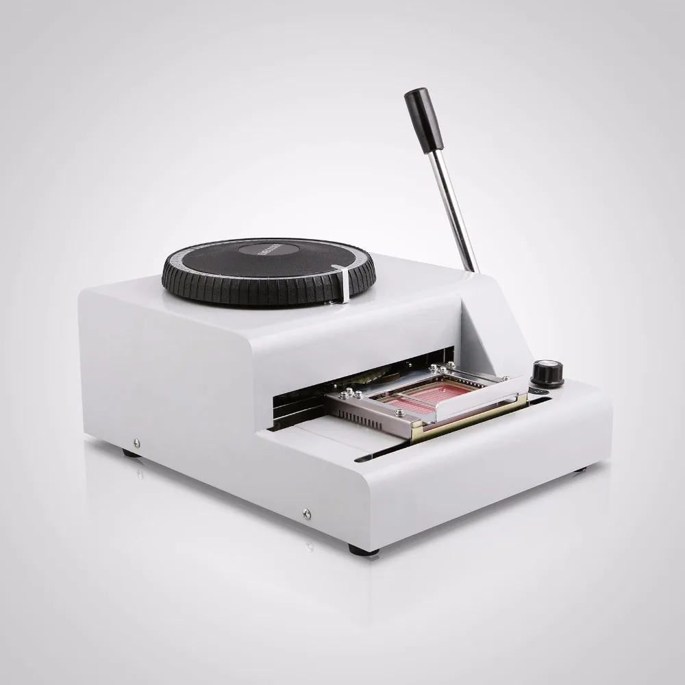 

Adjustable Kerning 72-Character Manual member card / Stamping Machine Code Printer