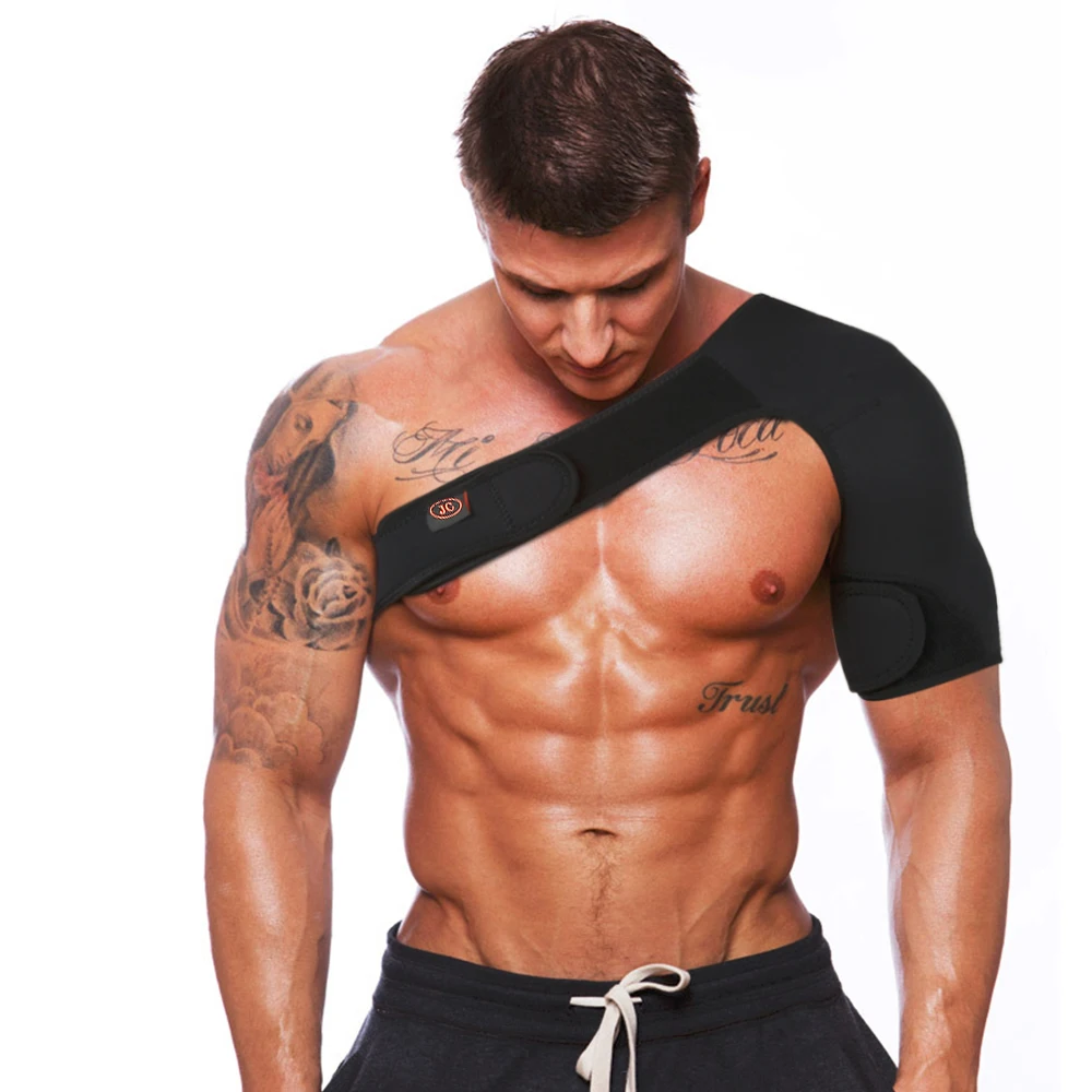 Men Women Indoor Sports Left Right Single Shoulder Brace