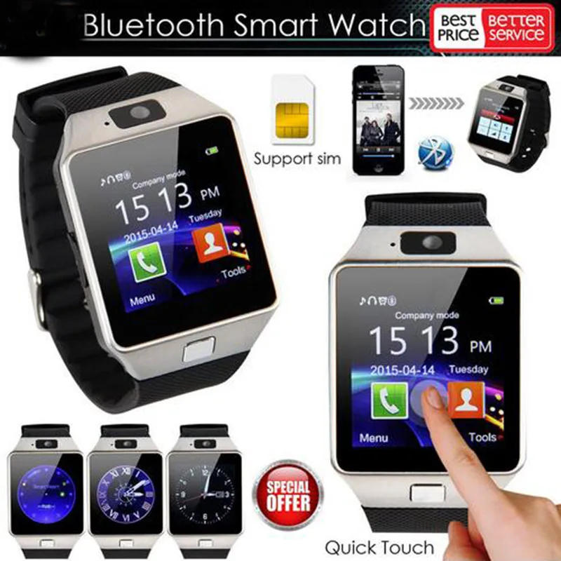 price of smart watch dz09