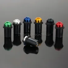 Universal 10Ps Motorcycle 5mm CNC Aluminum Windscreen Windshield Bolts Screw Nut Fastener Kit Motorbike Mounting Nuts