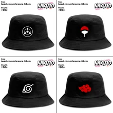 Аниме Наруто, парусиновая Панама, унисекс, рыбацкая шляпа, уличная Кепка, хип-хоп кепка, шапка для путешествий, шляпа от солнца, летняя пляжная кепка