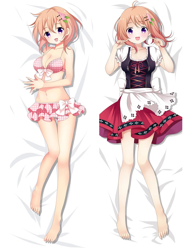 Аниме-это заказ кролика? Gochumon wa Usagi Desu ka? Hoto Kokoa Kafuu Chino Подушка «Dakimakura» обнимающая наволочка