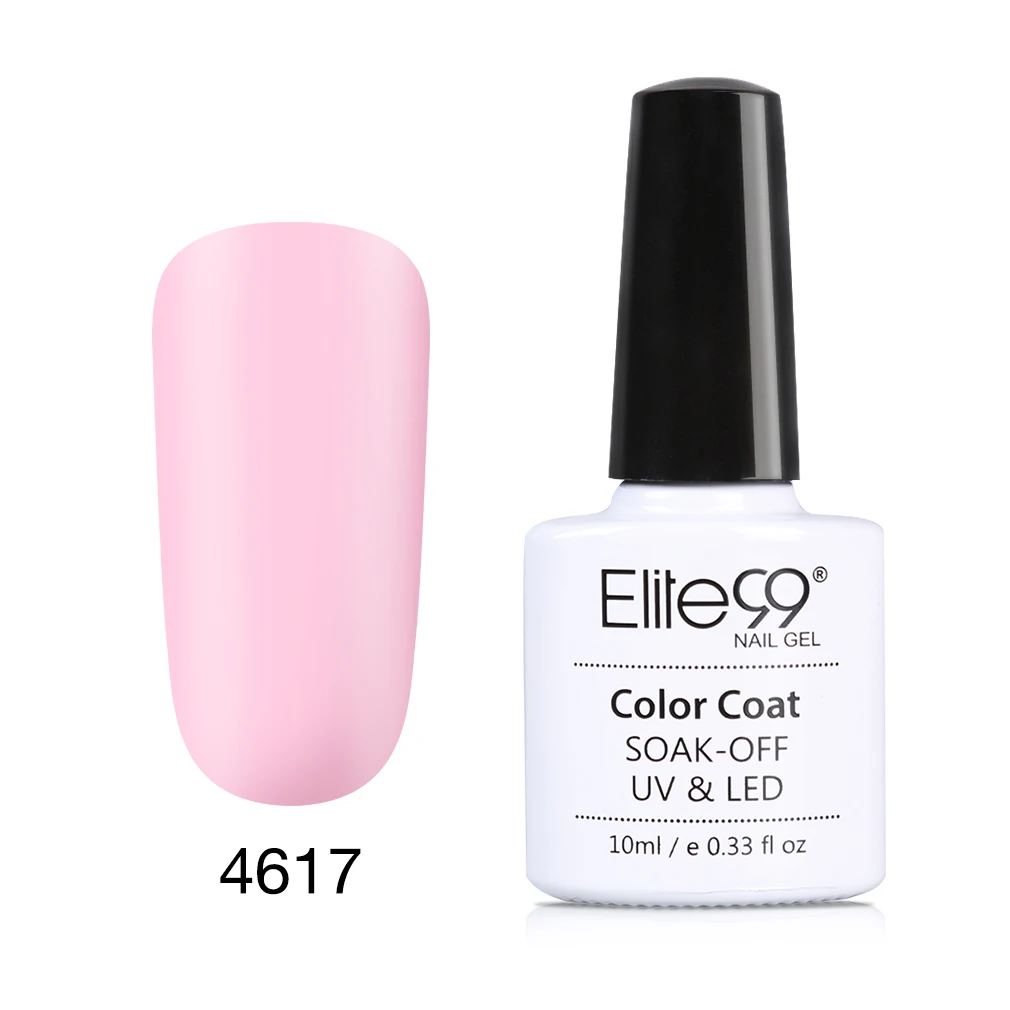Elite99 3 в 1 матовый одношаговый Гель-лак для ногтей нет необходимости базовое верхнее покрытие дизайн ногтей полуперманентный праймер для ногтей лак - Цвет: 4617