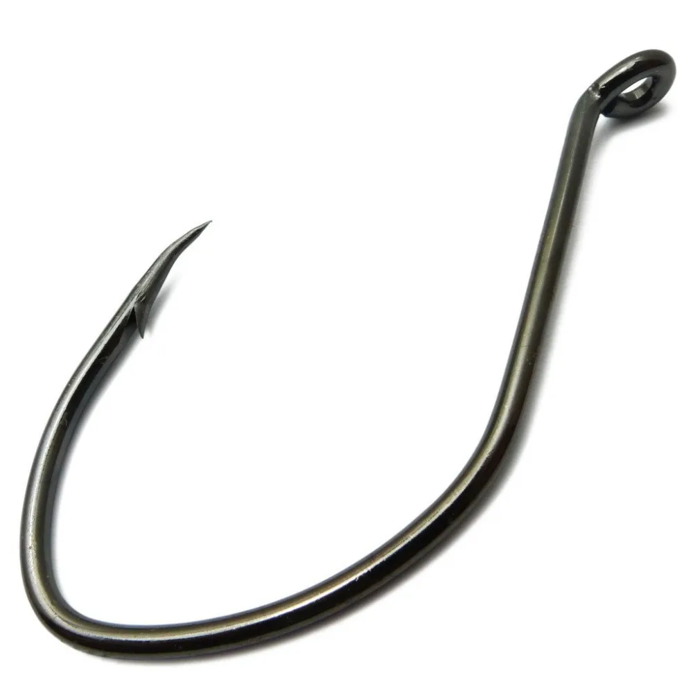 

500pcs 8832 Fishing Hook Cat Fish Black Free Fisher