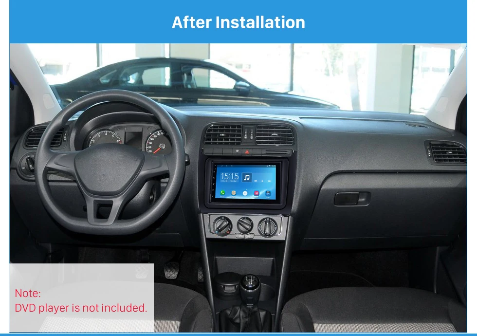 Seicane 2 Din автомагнитола DVD gps стерео фасции Для Volkswagen Polo тире крепление CD отделка аудио рамка refiitting панель