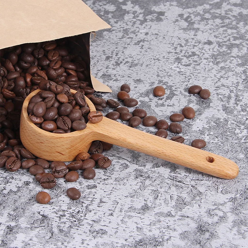 Nature Primitive Japanese Spoon Long Handle Bamboo Eucalyptus Seasoning Scoop Dessert Coffee Tools Gadgets Kitchen Accessories