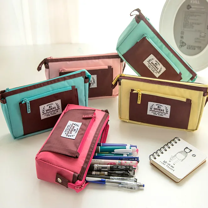 

Student Creative minimalist high-capacity multi-function pencil bags