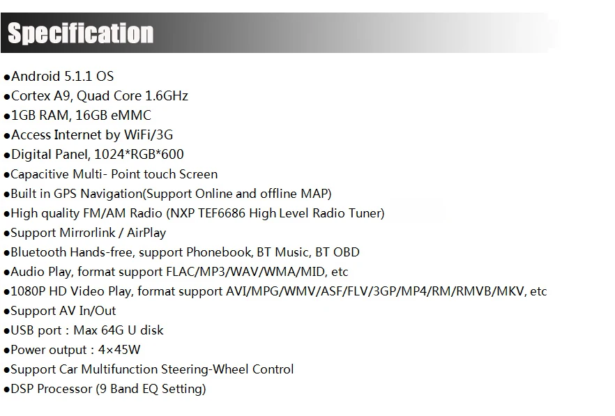 Specification