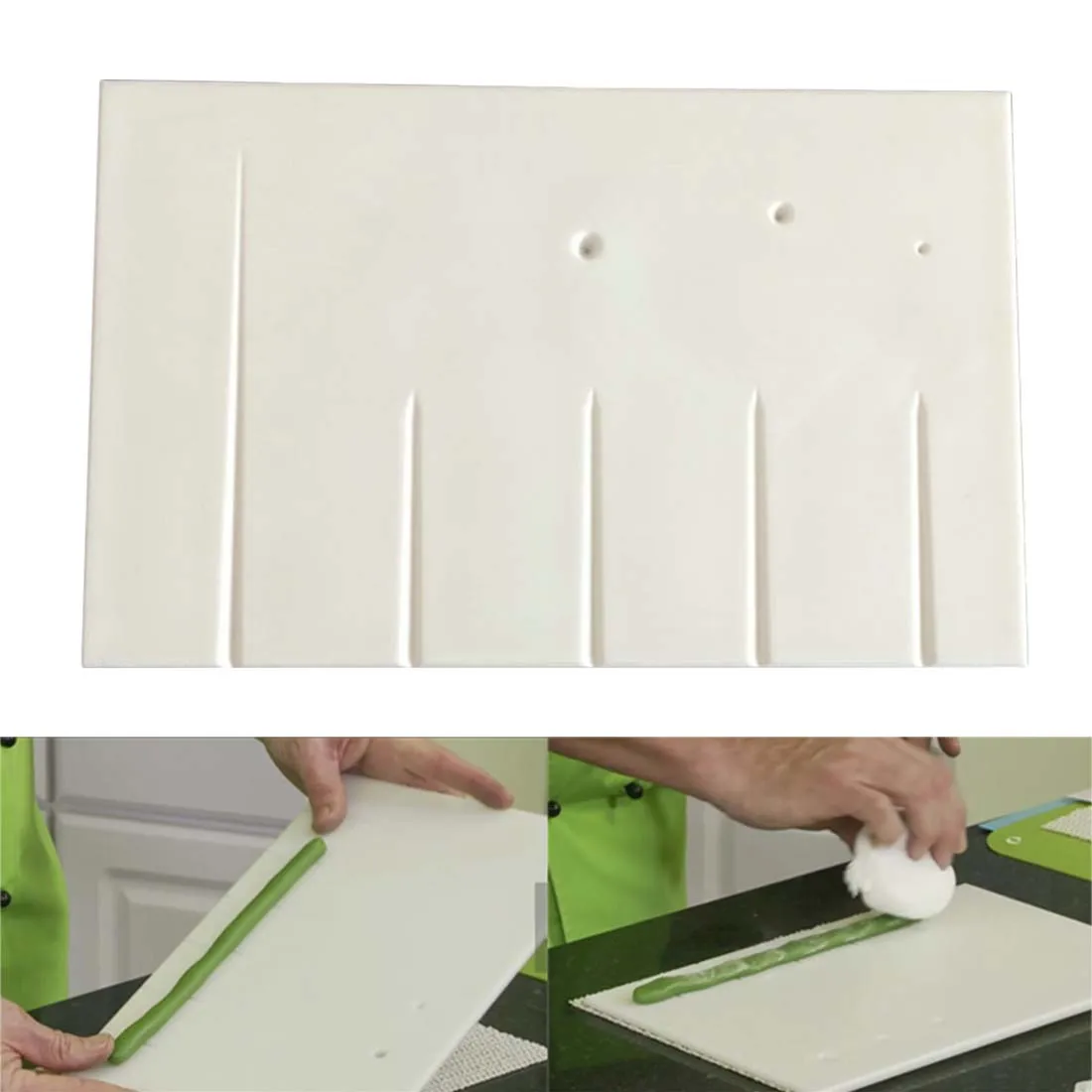 

Good Quality Plastic Cake Mold 1pc Flower Stem Shape Board Sugarcraft Tool Fondant Sugarcraft Gum Paste Tools