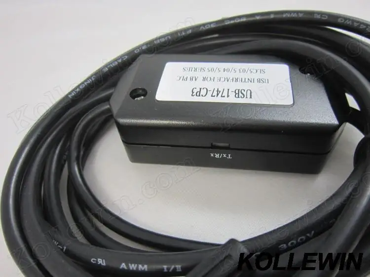 USB-1747-CP3 USB адаптер для кабель программатора A-B SLC 5/03, 5/04, 5/05 PLC USB-1747CP3 USB1747CP3 USB 1747 CP3 Поддержка win7/win8